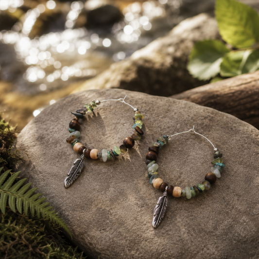 Boucles d'oreilles GAÏA