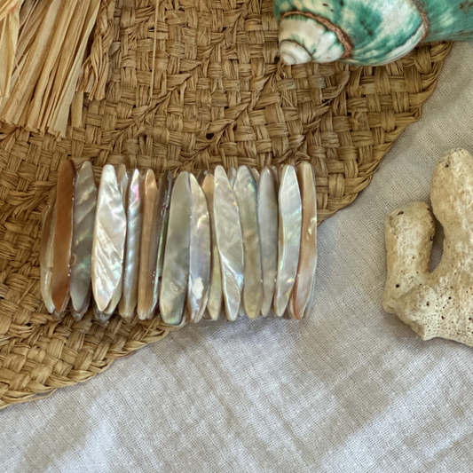 Bracelet en nacre naturelle