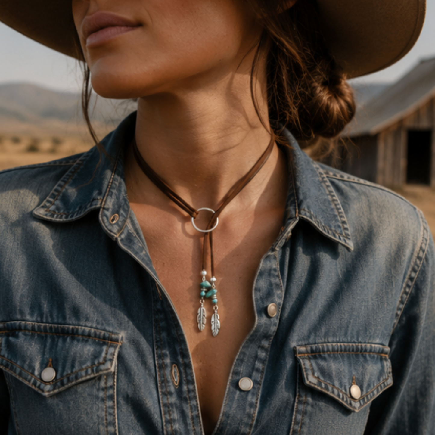 Collier anneau WESTERN