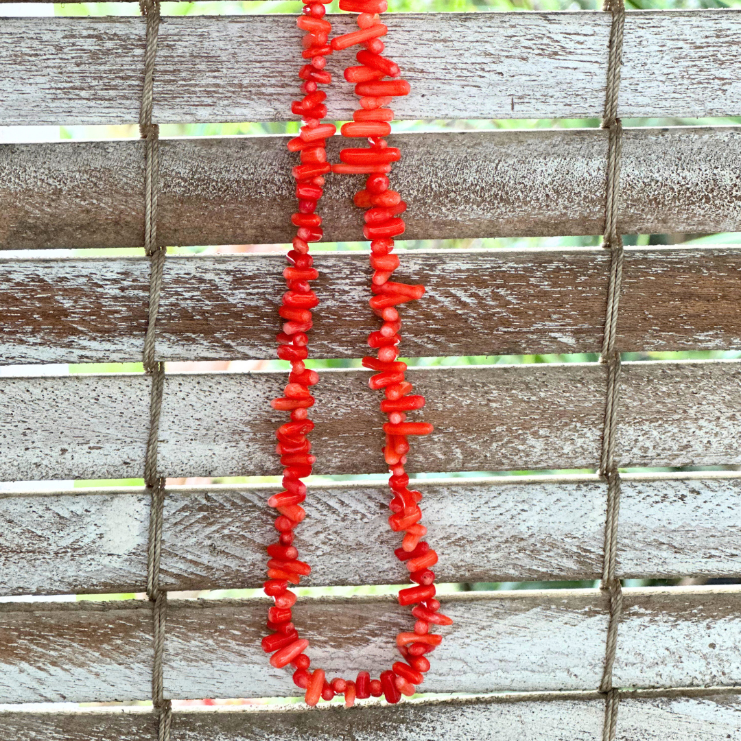 Collier en corail naturel