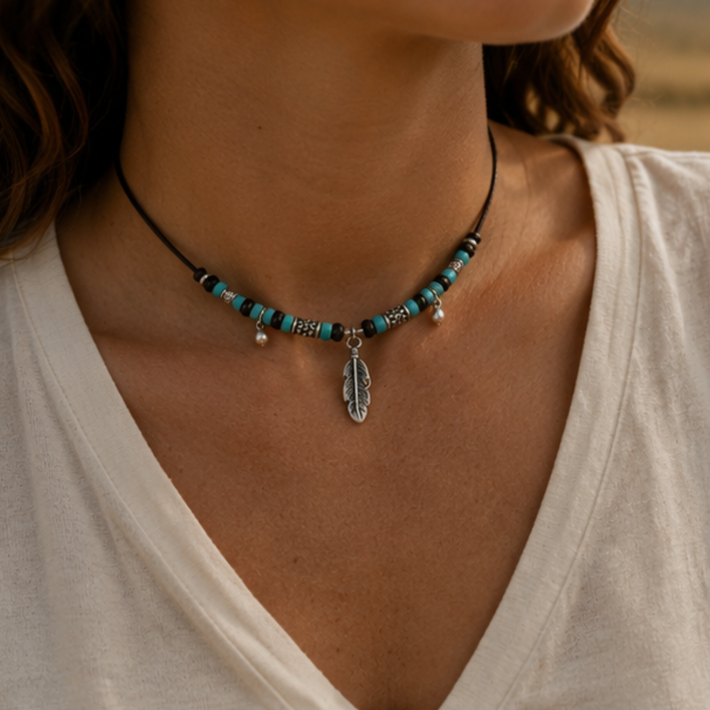 Collier ras de cou WESTERN