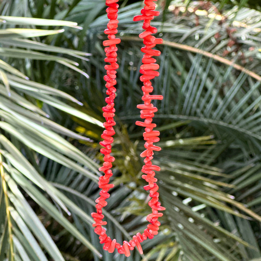 Collier en corail naturel