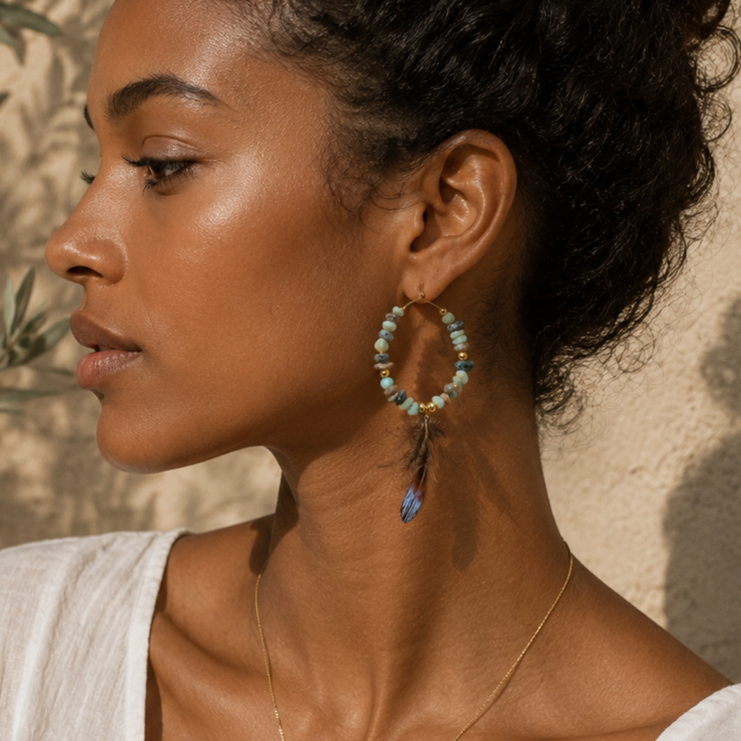 Boucles d'oreilles AVENTURINE