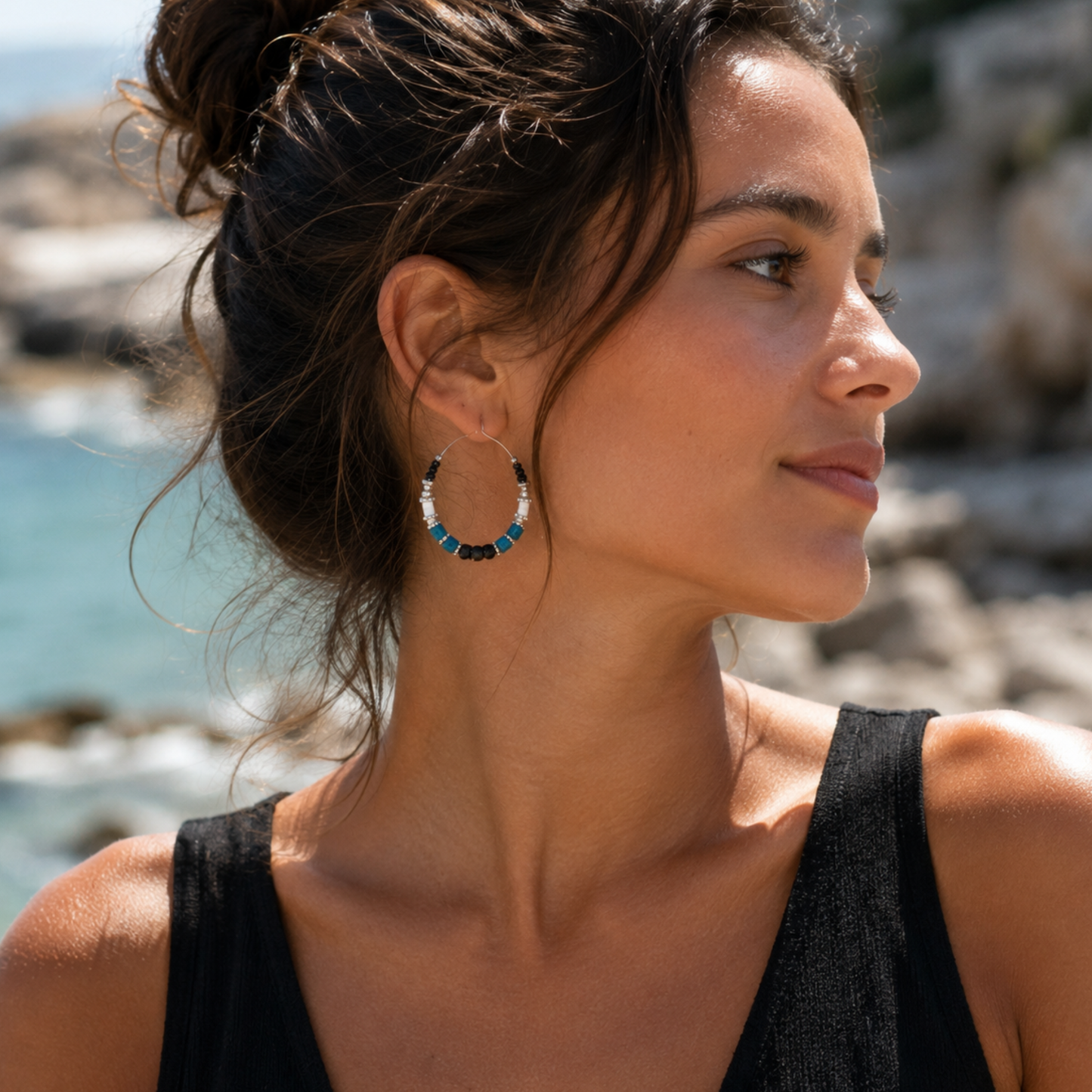 Boucles d'oreilles NYMPHE