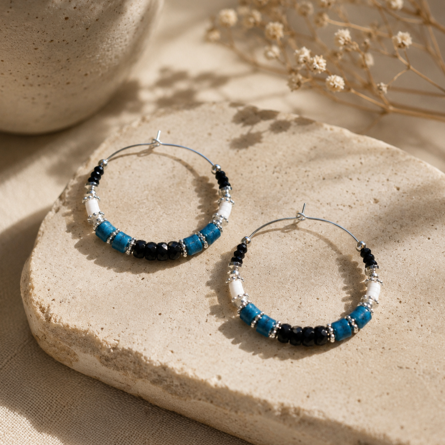 Boucles d'oreilles NYMPHE
