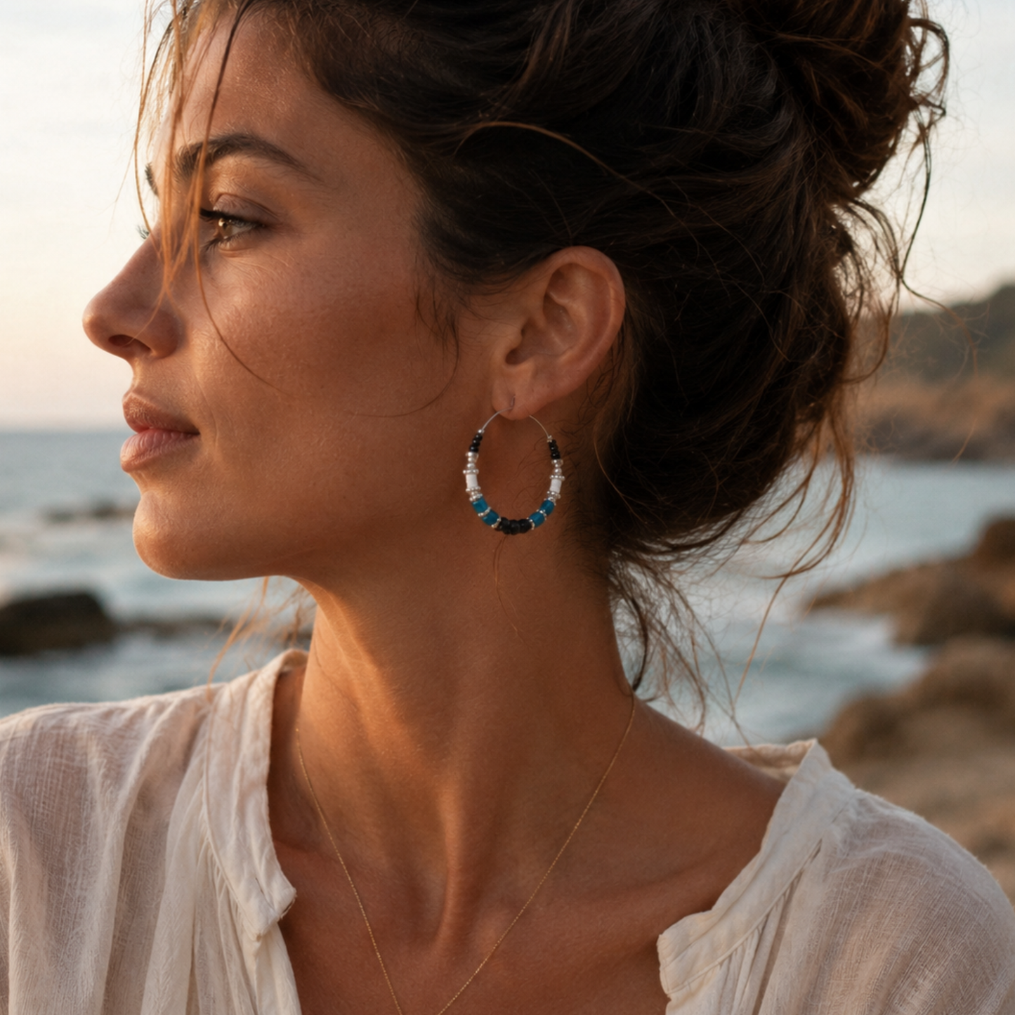 Boucles d'oreilles NYMPHE