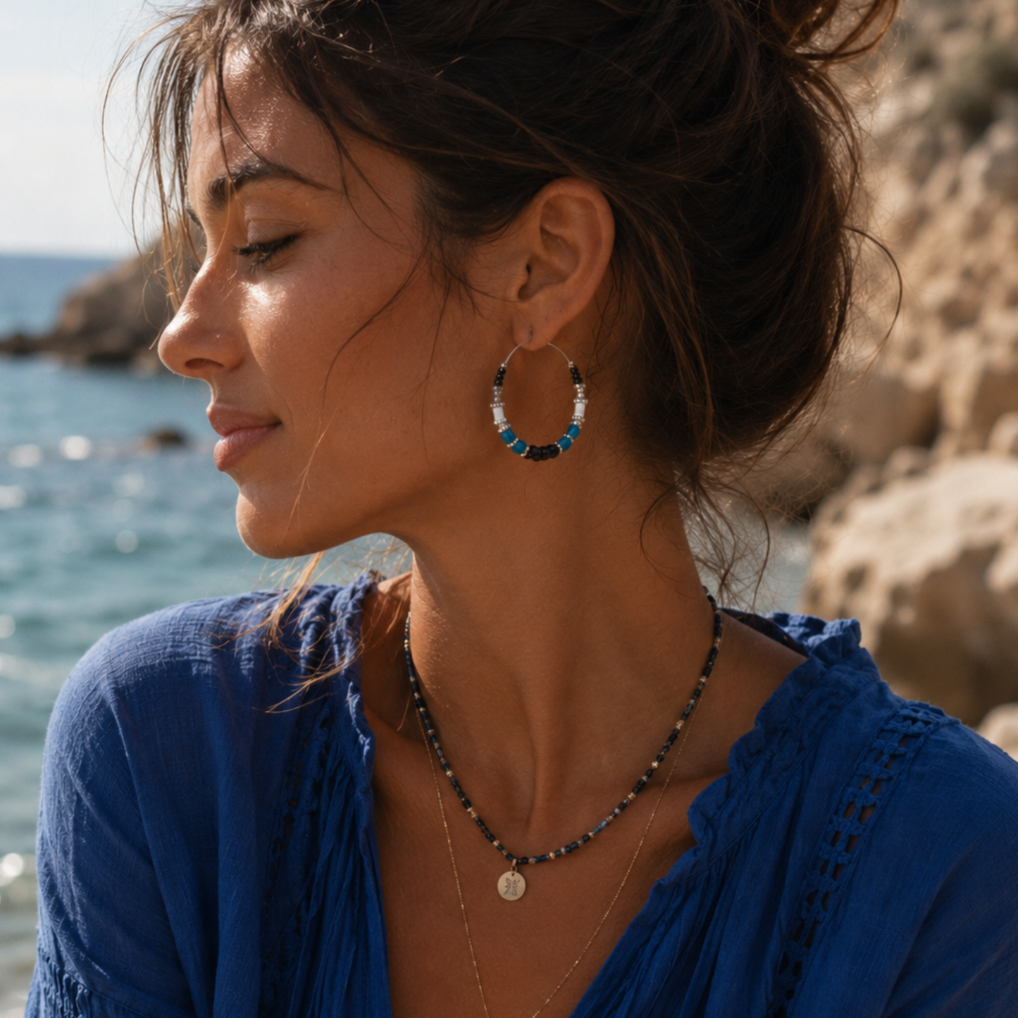 Boucles d'oreilles NYMPHE