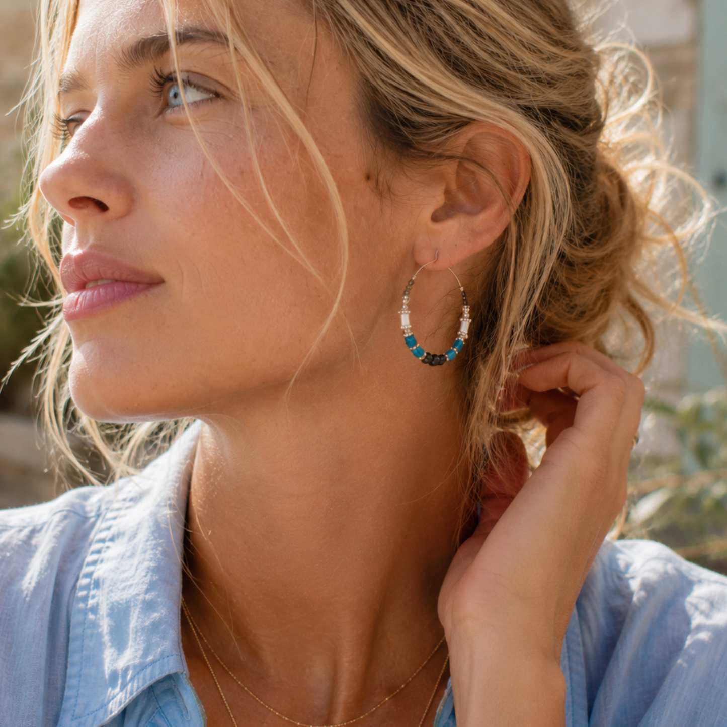 Boucles d'oreilles NYMPHE