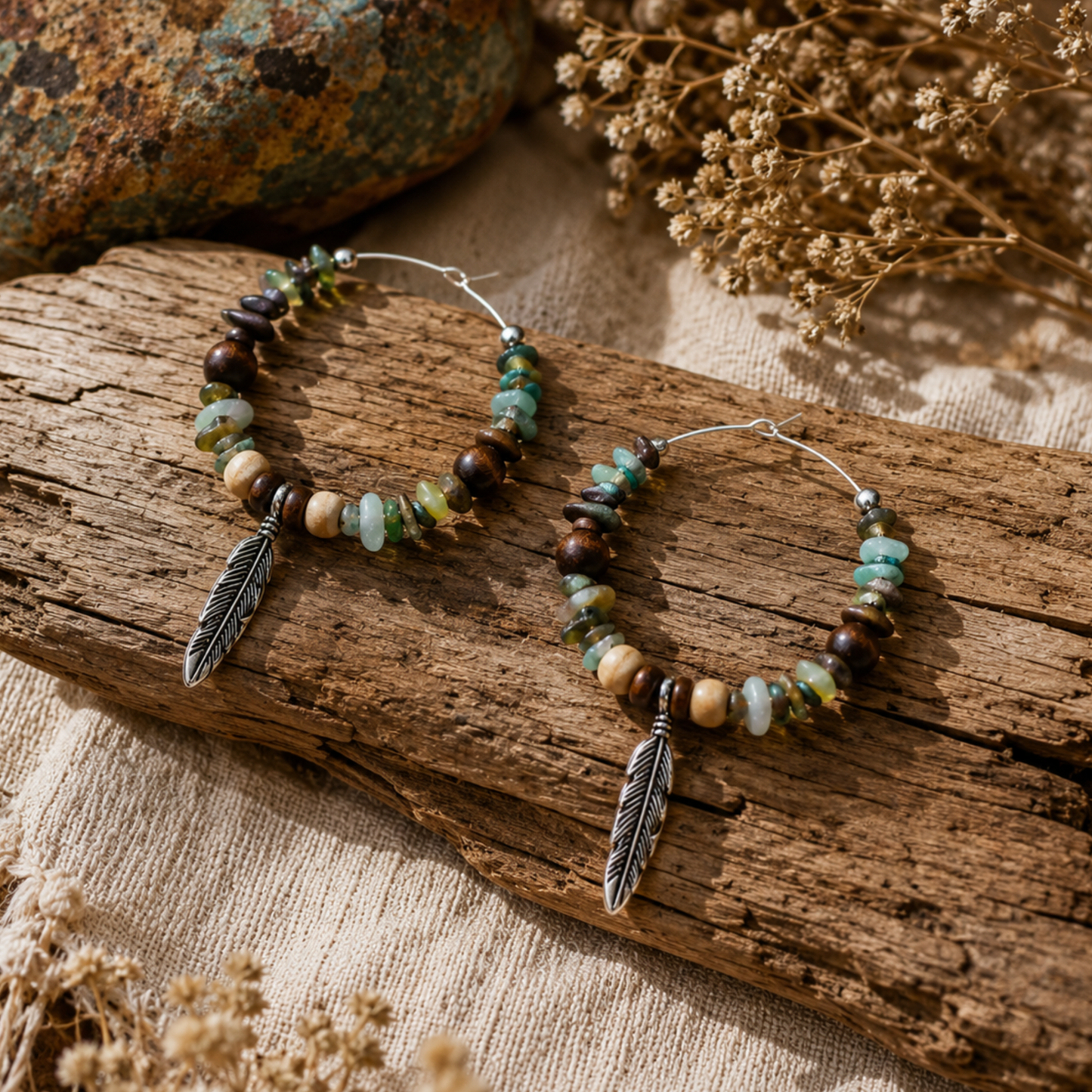 Boucles d'oreilles GAÏA