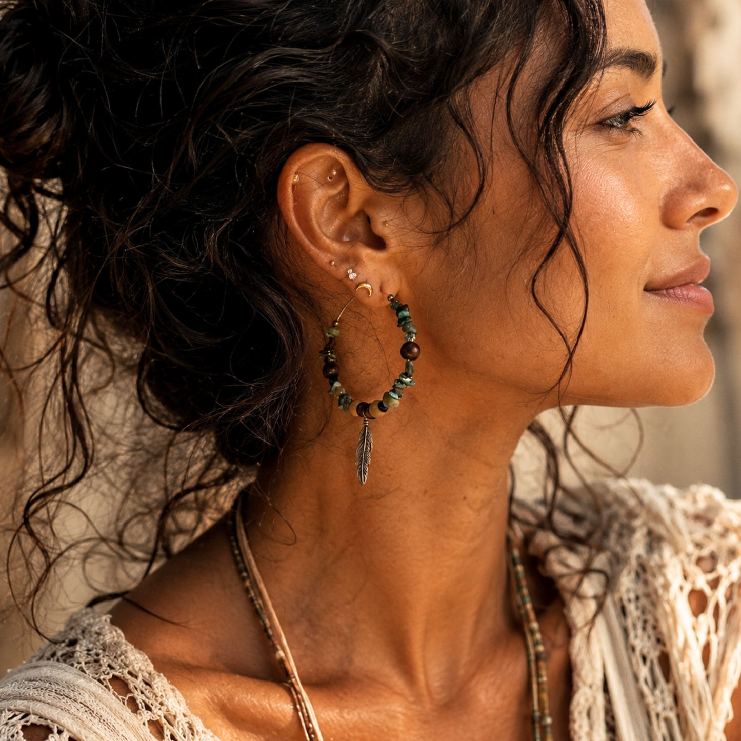 Boucles d'oreilles GAÏA