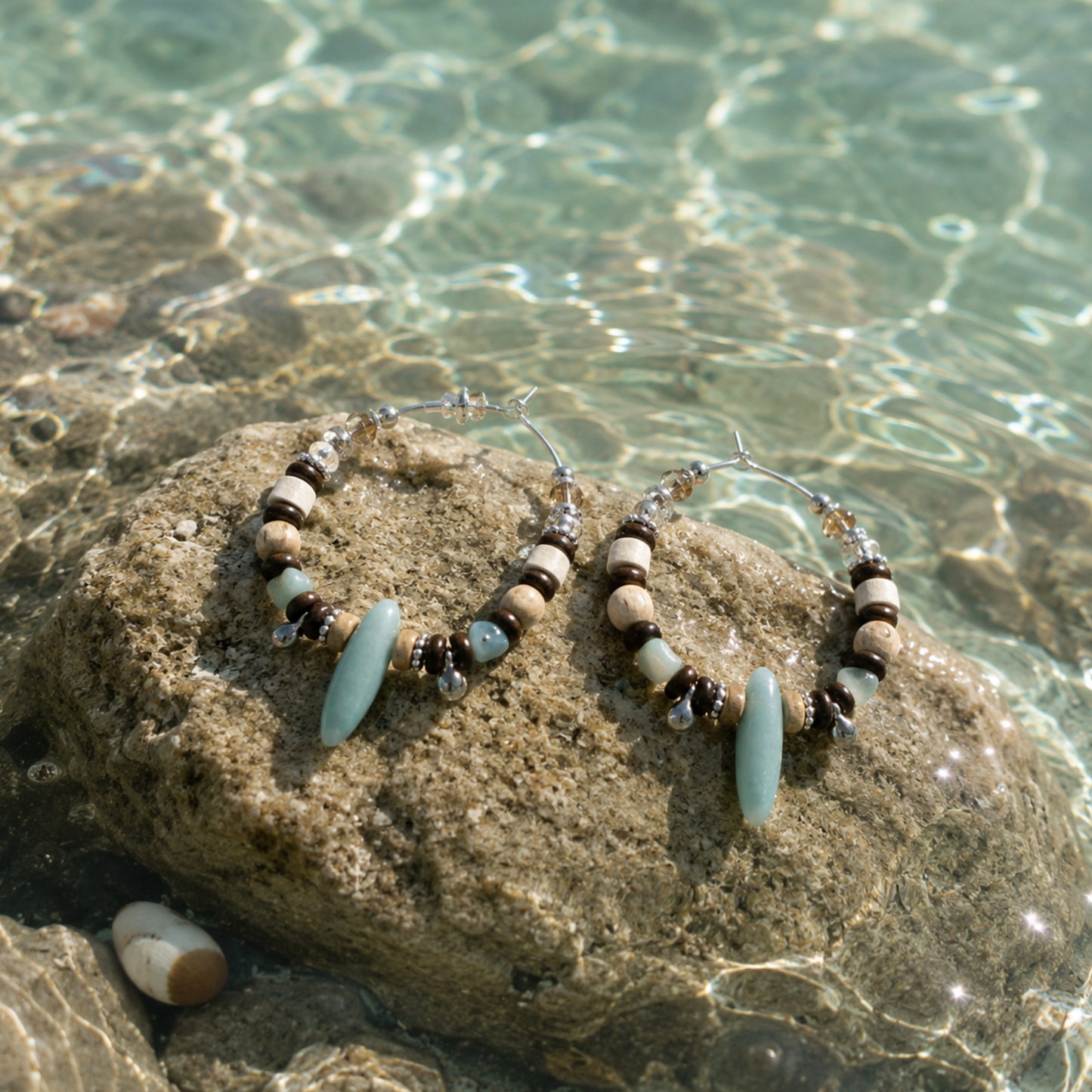 Boucles d'oreilles ONDINE