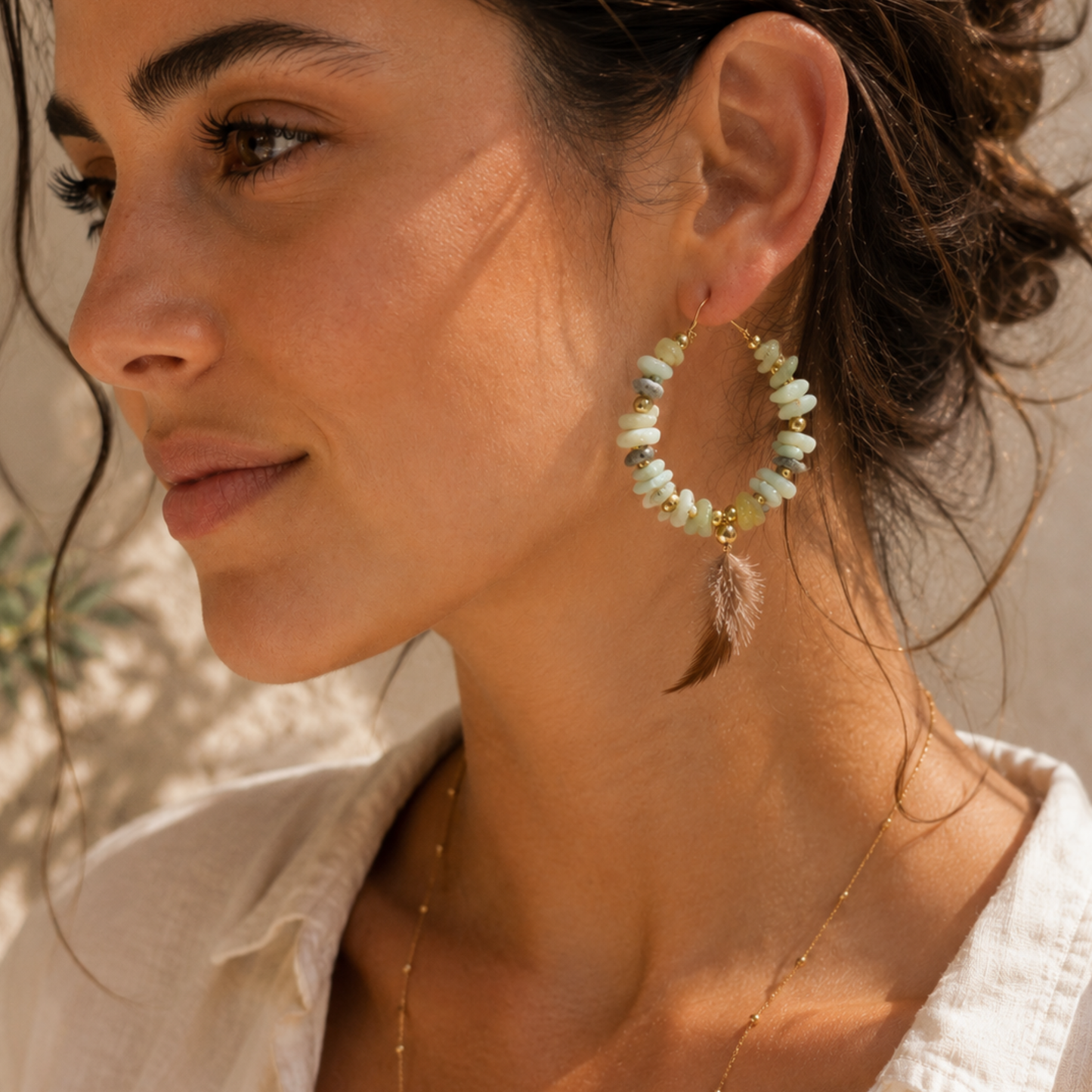 Boucles d'oreilles AVENTURINE