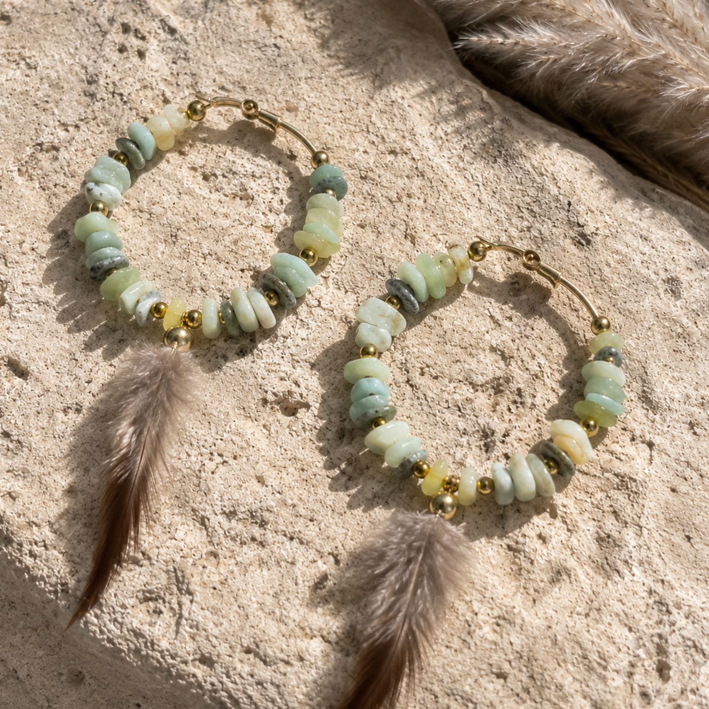 Boucles d'oreilles AVENTURINE