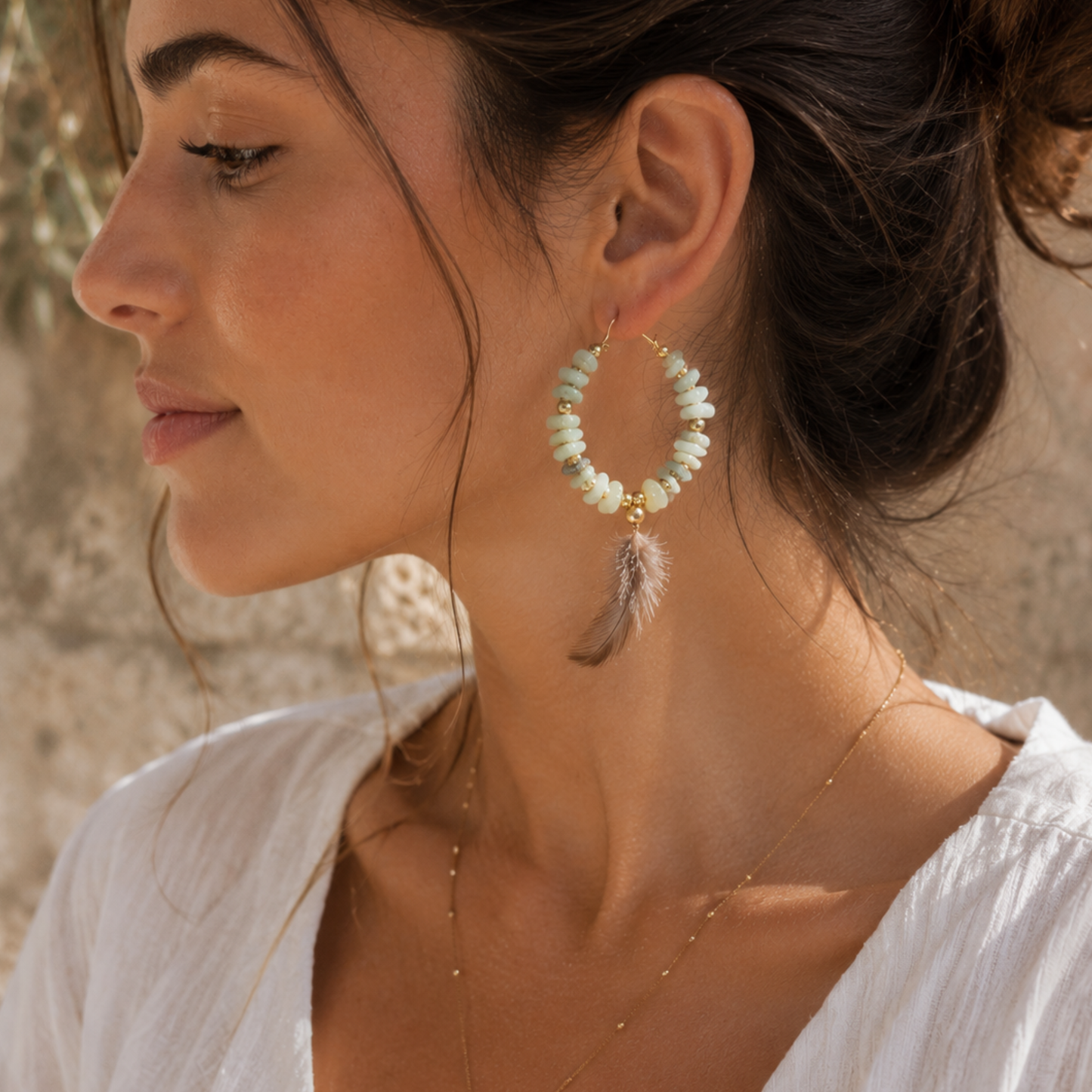 Boucles d'oreilles AVENTURINE