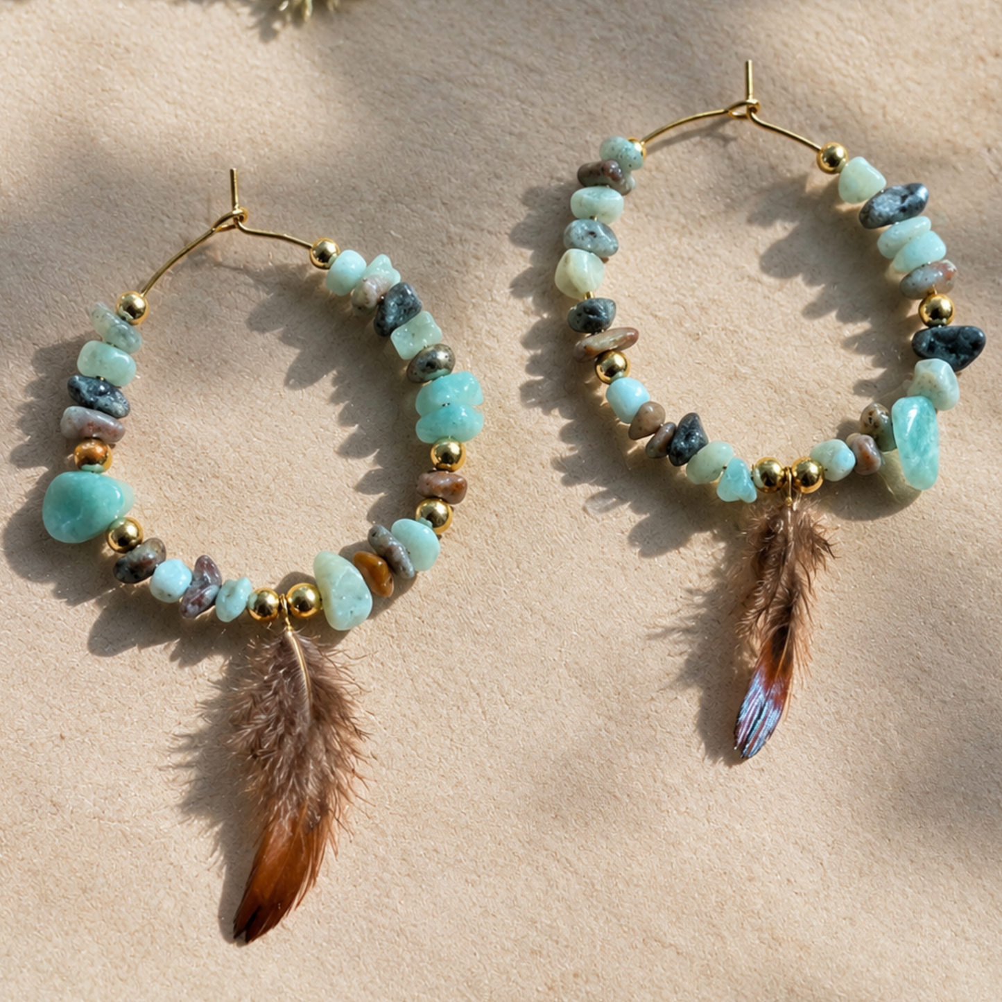 Boucles d'oreilles AVENTURINE