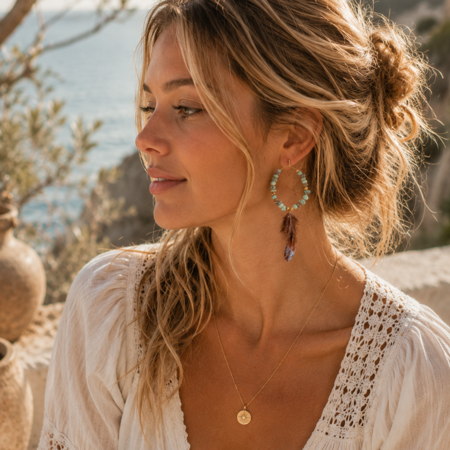 Boucles d'oreilles AVENTURINE