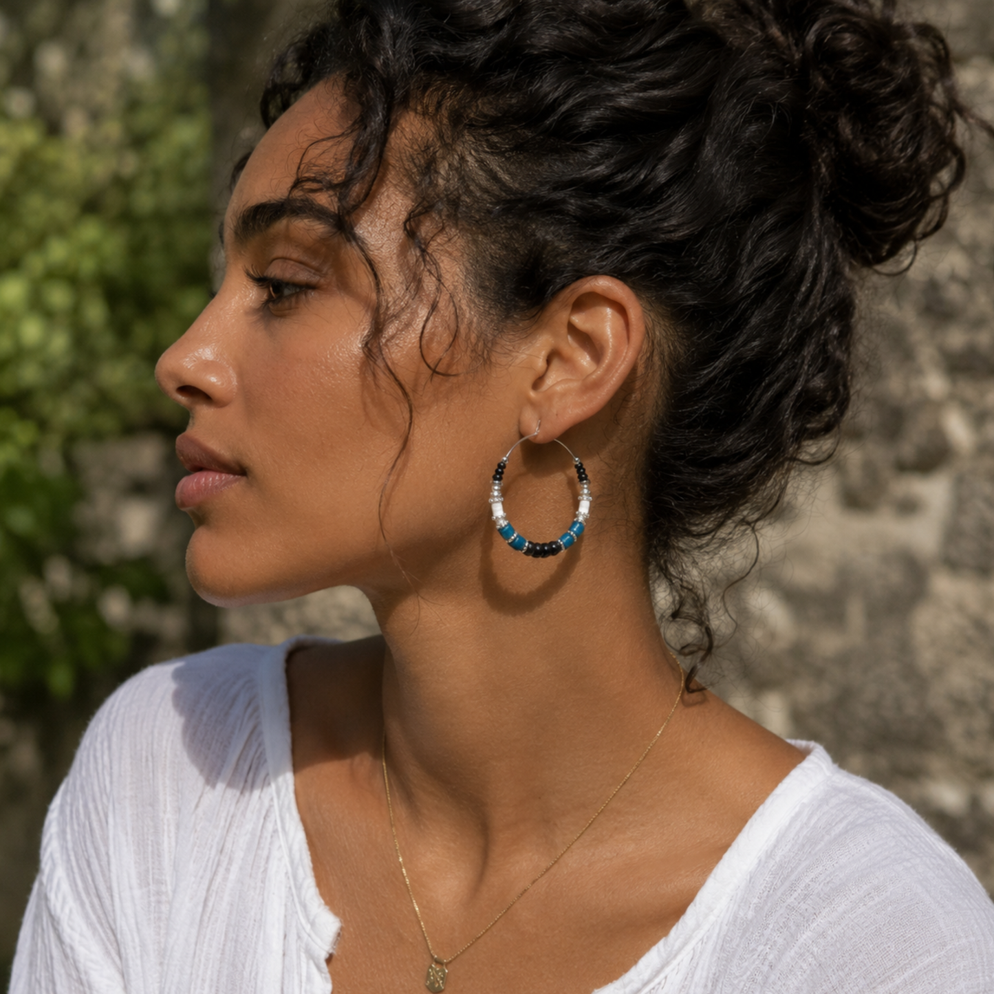 Boucles d'oreilles NYMPHE