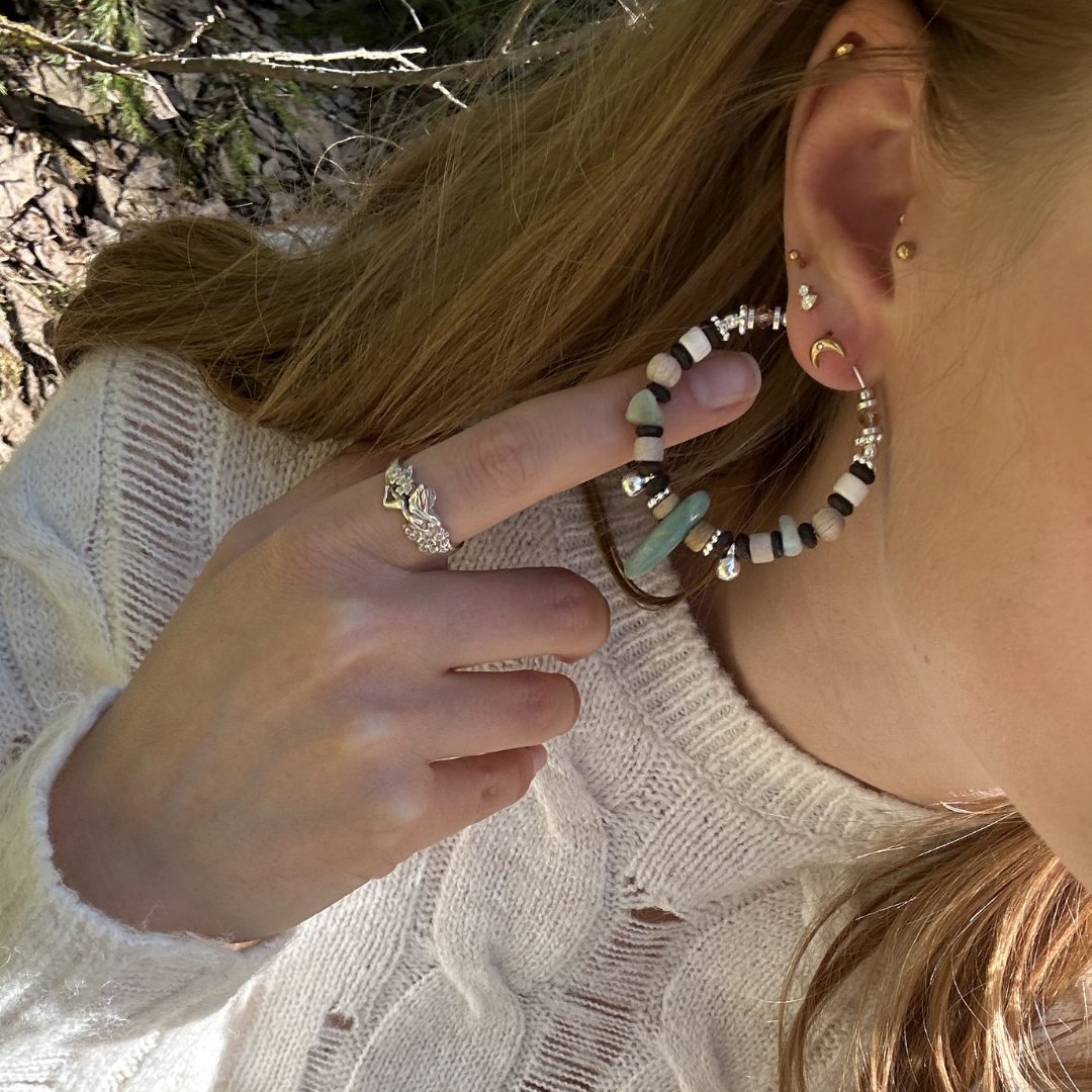 Boucles d'oreilles ONDINE
