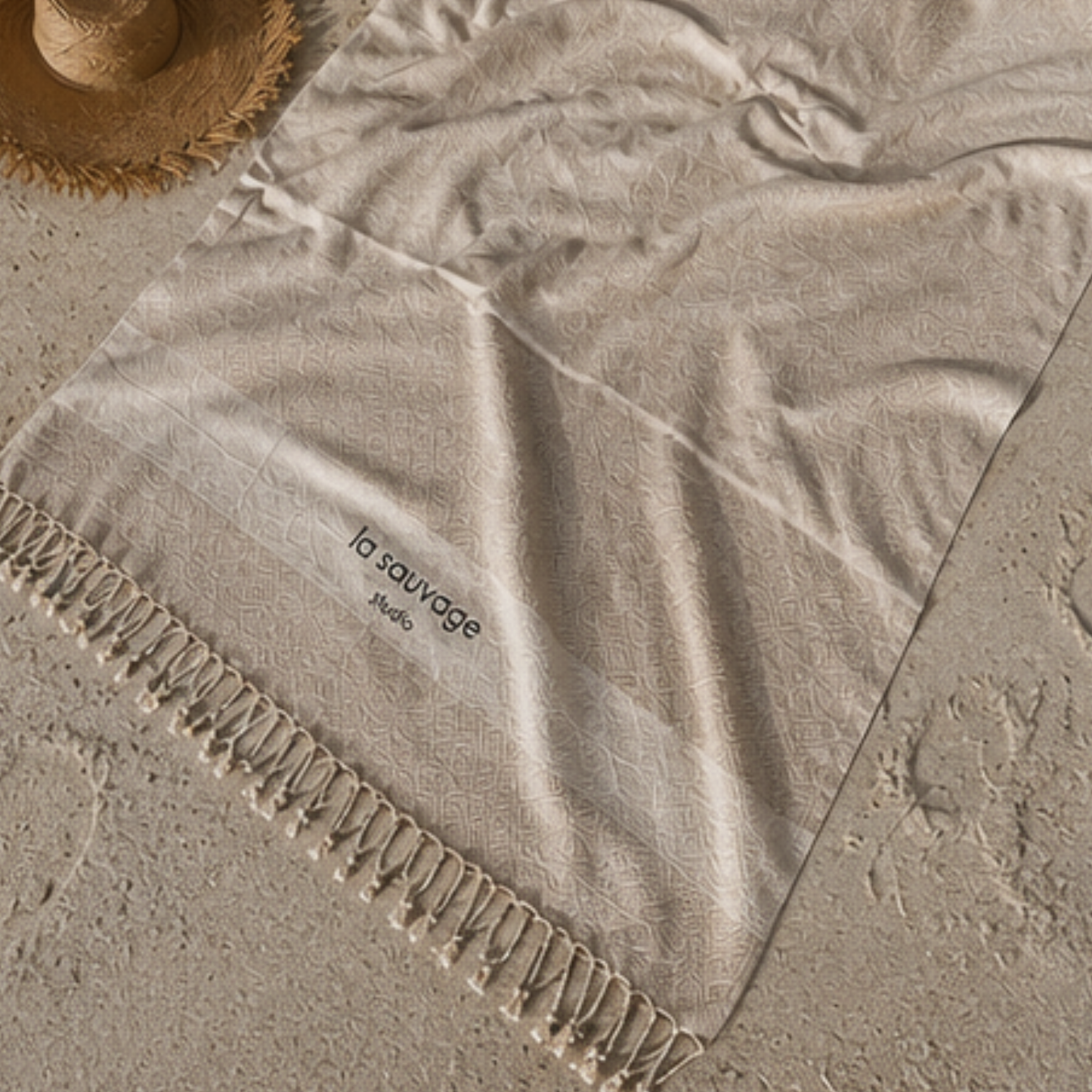 Drap de plage la sauvage