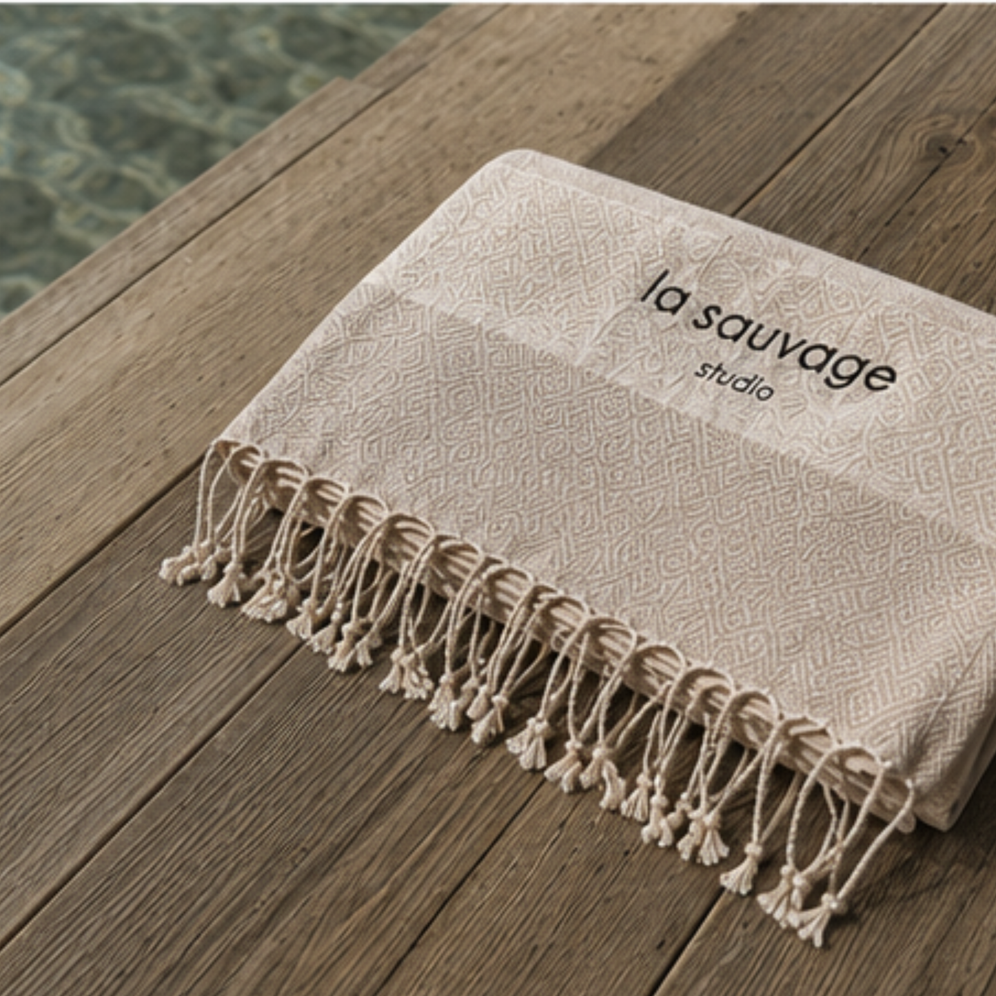 Drap de plage la sauvage