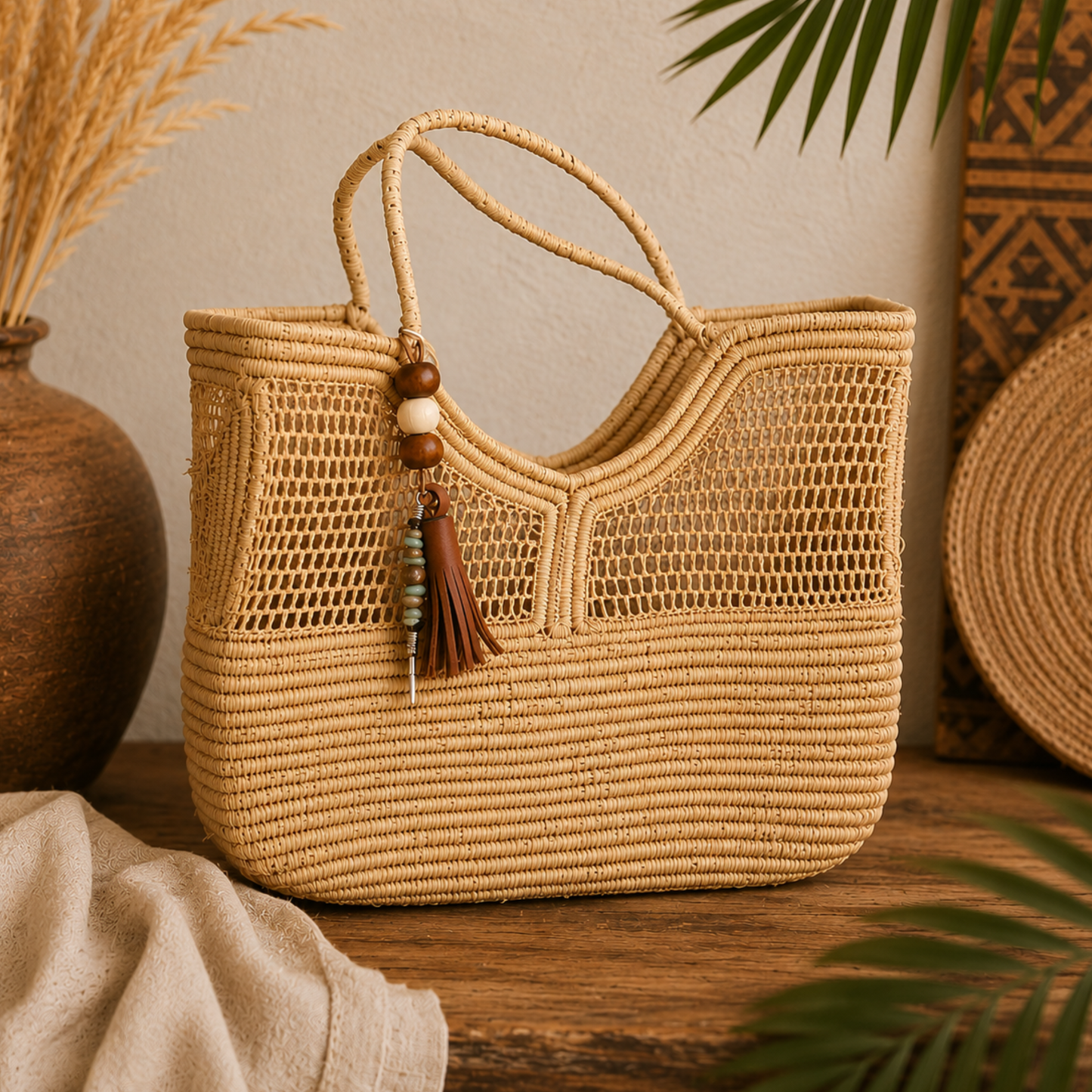 Panier en rotin la sauvage