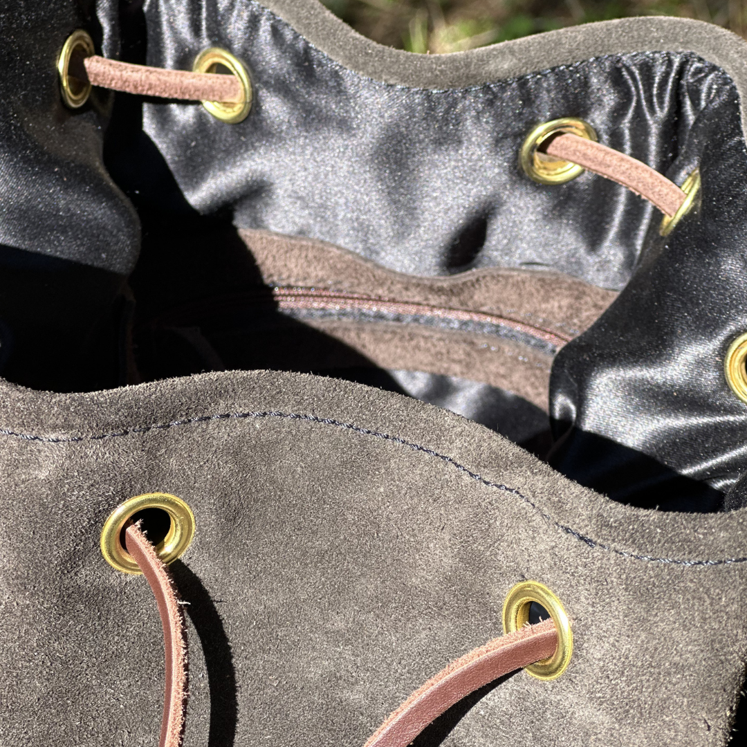 Sac en daim brun LA SAUVAGE