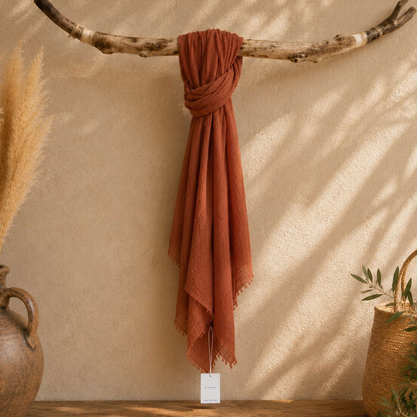 Sarong en lin NOMADE