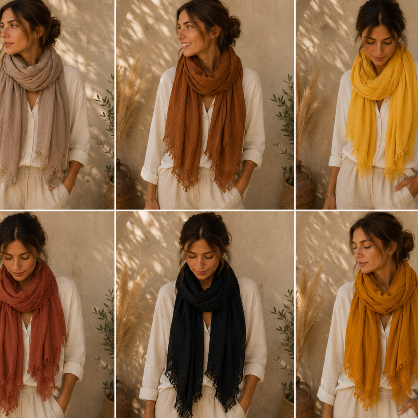 Sarong en lin NOMADE
