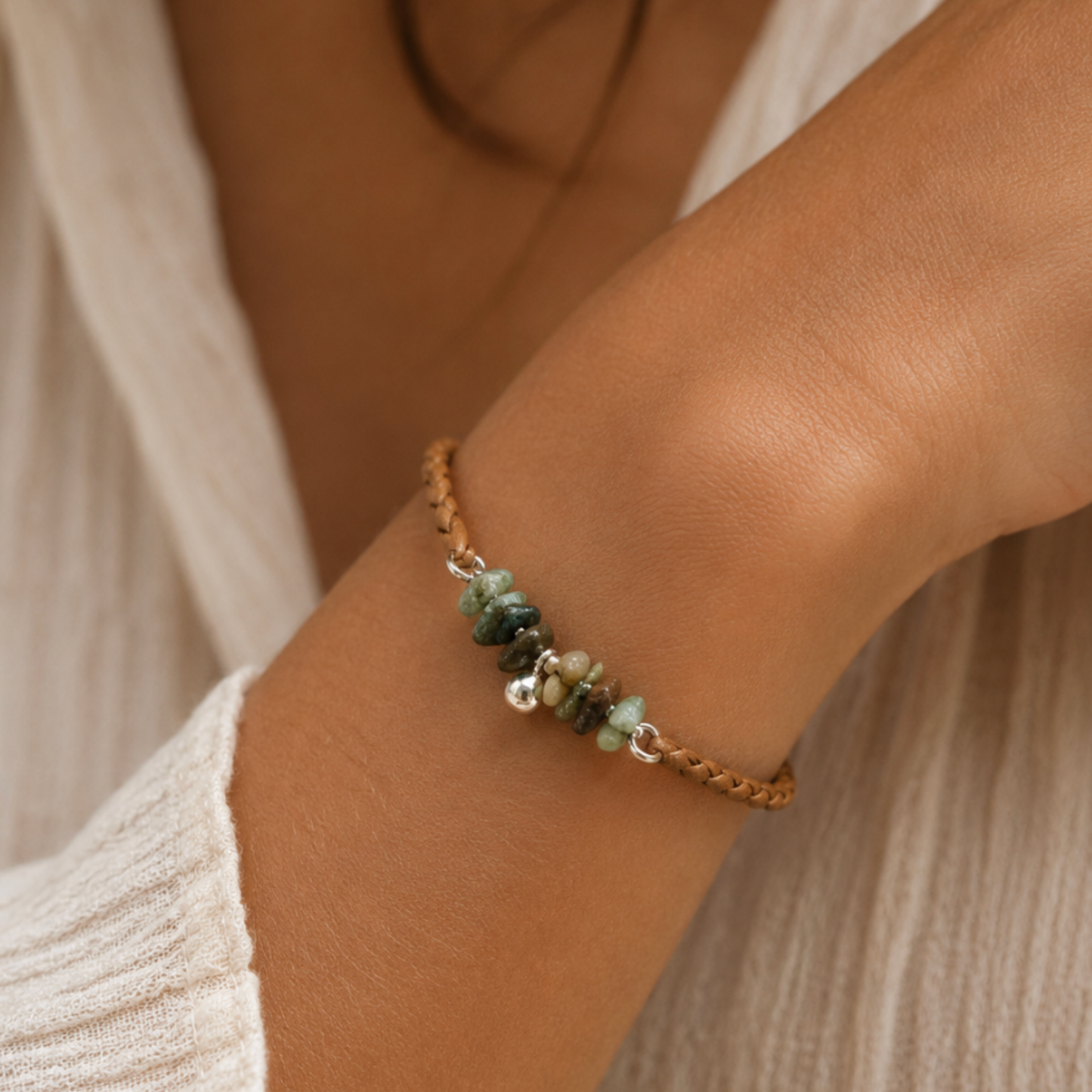 Bracelet en cuir TERRIA